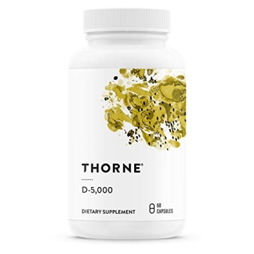 THORNE Vitamin D-5000 High Potency Dietary Supplement