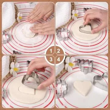 GWHOLE 26 Pcs Multi-Shape Cookie Cutter Set for Kids