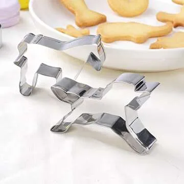 GWHOLE 26 Pcs Multi-Shape Cookie Cutter Set for Kids