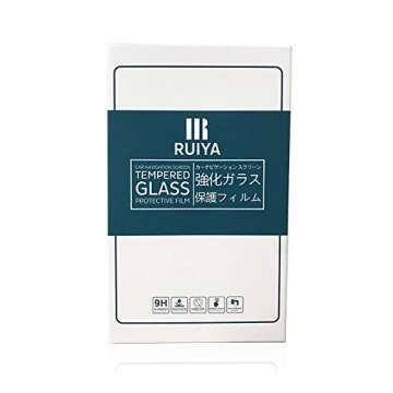 R RUIYA 2018 2019 2020 2021 2022 2023 Wrangler JL Uconnect Touch Screen Protector, HD Clear TEMPERED GLASS Protective Film Against Scratch High Clarity (8.4-Inch)