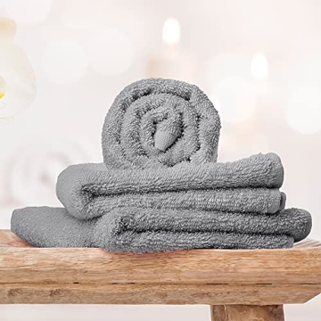 Yoofoss Luxury Bamboo Washcloths for All Ages 10 Pack