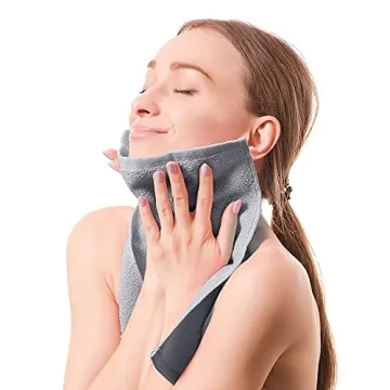 Yoofoss Luxury Bamboo Washcloths for All Ages 10 Pack