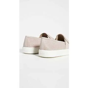 Vince Women's Blair Slip On Sneakers, Marble, Tan, 6.5 Medium US