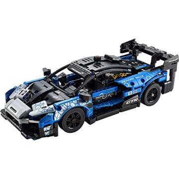 LEGO Technic McLaren Senna GTR 42123 Racing Sports Collectable Model Car Building Kit, Car Construction Toy, Gift Idea for Kids, Boys and Girls