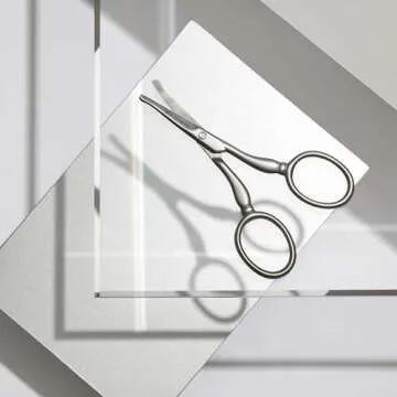 Tweezerman G.E.A.R. Facial Hair Scissors for Precise Grooming