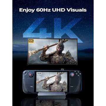 LISEN 10-IN-1 Dock for Steam Deck OLED & ROG Ally X