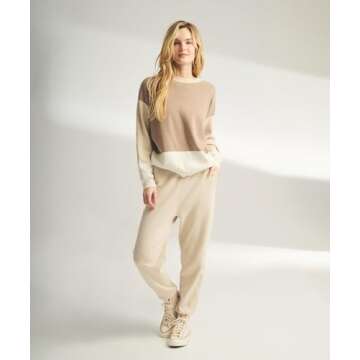 NAADAM Women Cafe Cotton Cashmere Sweatshirt for Stylish Comfort