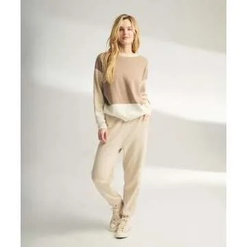 NAADAM Women Cafe Cotton Cashmere Sweatshirt for Stylish Comfort
