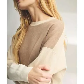 NAADAM Women Cafe Cotton Cashmere Sweatshirt for Stylish Comfort