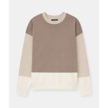 NAADAM Women Cafe Cotton Cashmere Sweatshirt for Stylish Comfort