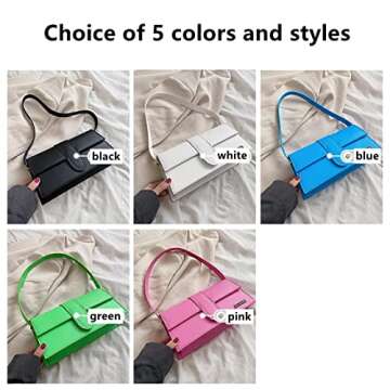 HSRWARE Small Square Bag: Chic Pink Handbag for Women