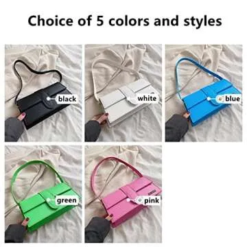 HSRWARE Small Square Bag: Chic Pink Handbag for Women