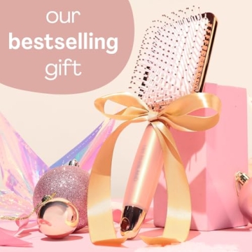 Lily England Rose Gold Paddle Hair Brush for All Hair Types