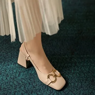 Stylish Vertundy Women's Slingback Chunky Heels Sandals