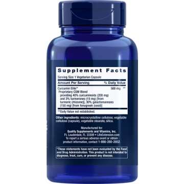 Life Extension Curcumin Elite Turmeric Extract, 90 Veg Capsules