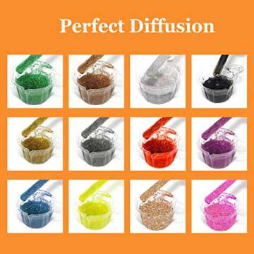 Holographic Ultra Fine Glitter Powder, 100g/3.52oz Extra Fine Epoxy Glitter Flakes Crafts Sequins 1/170'' 0.0059'' 0.15mm for Resin Arts Crafts, Body, Face, Nail, Tumblers Slime - Silver