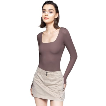 PUMIEY Long Sleeve Bodysuit - Stylish and Versatile Essentials