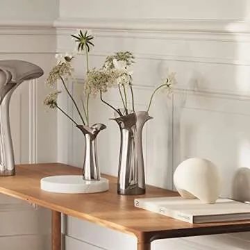 Georg Jensen Bloom Flower Vase, Medium 9"