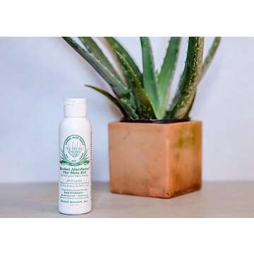 HERBAL ANSWERS Organic The Skin Gel, 4 FZ