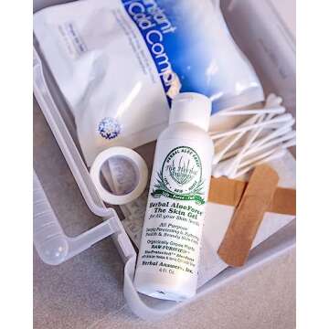 HERBAL ANSWERS Organic The Skin Gel, 4 FZ