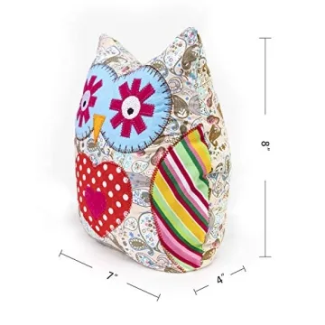 FALIDI Cute Owl Door Stopper for Home and Office Decor