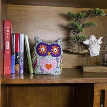 FALIDI Cute Owl Door Stopper for Home and Office Decor
