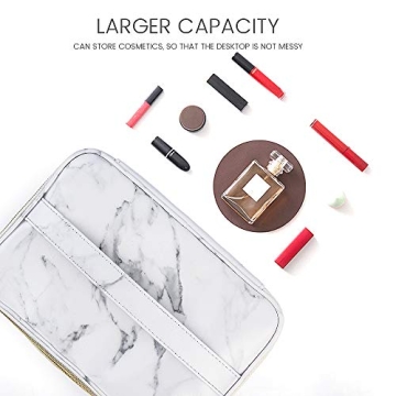 MAGEFY 3Pcs Makeup Bags Portable Travel Cosmetic Organizer