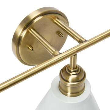 Robert Stevenson Josie 3-Light Vintage Vanity Light