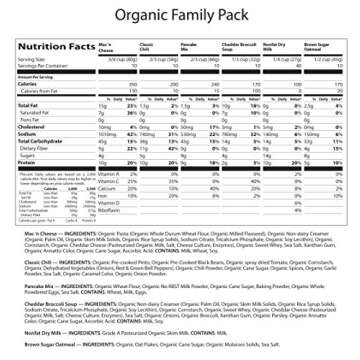 Numanna Freeze Dried Triple USDA Certified Organic Family Pack Bucket 486 Servings Non-GMO, No MSG, 100% CCOF Easy to Prepare Emergency Survival Food or Perfect For Daily Use 25 Years Shelf Life