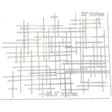 Elegant Bellaa Geometric 3D Metal Wall Art for Home