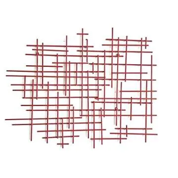 Elegant Bellaa Geometric 3D Metal Wall Art for Home