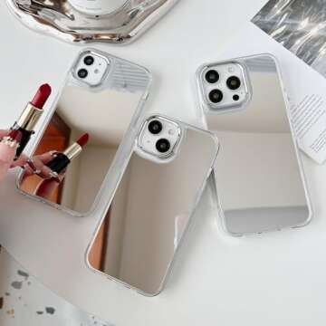ZTOFERA iPhone 14 Pro Max Case with Mirror for Style