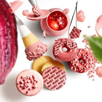 Ruby Gourmet Chocolate - 1 Lb Bag packed by Pastry Chef's Boutique