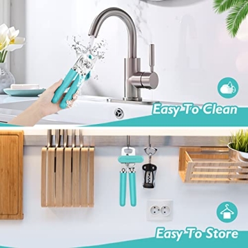 Mebotem Manual Can Opener with Easy Turn Knob