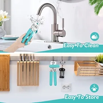 Mebotem Manual Can Opener with Easy Turn Knob