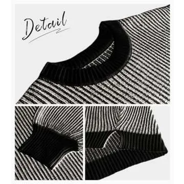 lvatr Chenille Sweater Stylish Fall Pullover for Women