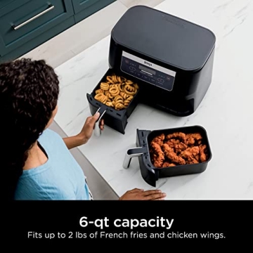 Ninja DualZone 6 Quart Air Fryer for Healthy Meals