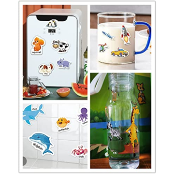 Reusable Stickers Book for Toddlers - Learning Fun for Kids