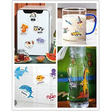 Reusable Stickers Book for Toddlers - Learning Fun for Kids