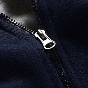 MACHLAB Men's Winter Fleece Hoodie for Stylish Warmth