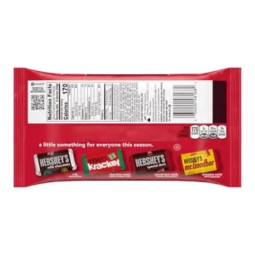 HERSHEY'S Miniatures 9.9 oz Christmas Candy Bag