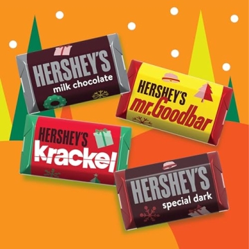 HERSHEY'S Miniatures 9.9 oz Christmas Candy Bag