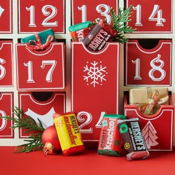 HERSHEY'S Miniatures 9.9 oz Christmas Candy Bag