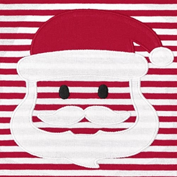 Sibling Matching Holiday Pajamas – Cotton Santa Stripes