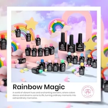 Beetles Gel Polish Set 20 Colors Rainbow Summer Manicure Kit