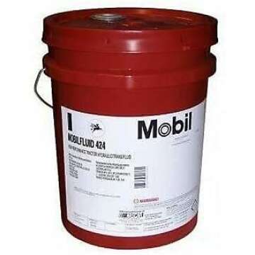 Mobil 424 Tractor Hydraulic Oil - 5 Gallon Pail - Prevent Corrosion - 5 lbs