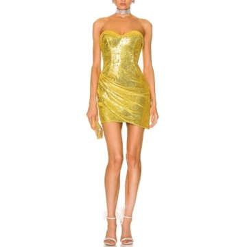 Elegant Short Homecoming Dress with Sequins for Teens