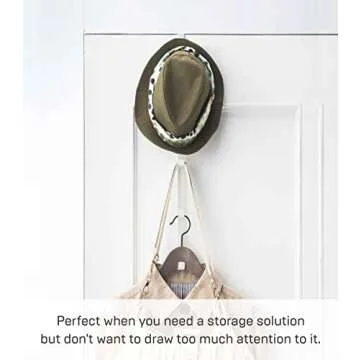 Yamazaki Over-The-Door Hooks - Minimalist Coat Rack