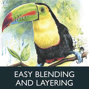 Derwent Colored Pencils, WaterColour, Water Color Pencils, Drawing, Art, Gift Set Wooden Box, 24 Count (2300152)