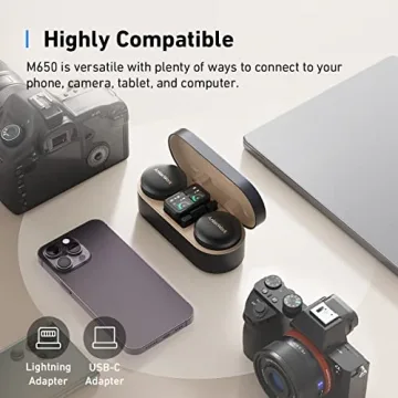 AnkerWork M650 Wireless Lavalier Microphone